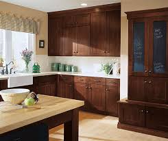 Shaker Style Kitchen Cabinets In A Dark Cherry Henna Finish Shaker Style Kitchen Cabinets Kitchen Cabinet Styles Cherry Cabinets Kitchen