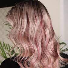 Blonde hair looks brown blonde hair icy blonde balayage blond monofilament wigs platinum blonde hair lace hair grunge hair mode inspiration. 5 Pink Blonde Hair Ideas Formulas Wella Professionals