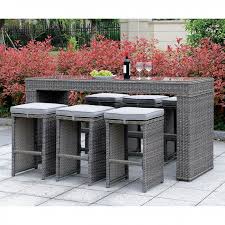 Hammocks patio accent table sets patio accent tables patio bar height tables patio bar sets patio bars patio bench covers patio bistro sets patio a patio is just a yard without patio furniture. Ismay Patio Bar Table