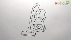 This is the important part of the device where all the dust gets deposited. How To Draw Vacuum Cleaner Step By Step Youtube