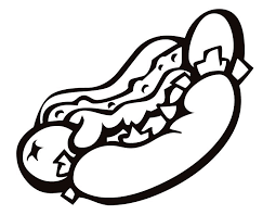 Coloring pages holidays nature worksheets color online kids games. Hot Dog Coloring Pages Coloring Home