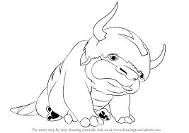 The subreddit for fans of avatar: Learn How To Draw Appa From Avatar The Last Airbender Avatar The Last Airbender Step By Step Drawing Tutorials