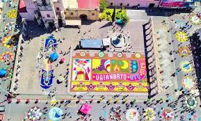Recibira El Zocalo Capitalino Alfombra Monumental De Uriangato Cultura Y Espectaculos Es Lo Cotidiano