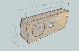 Image Result For Subwoofer Box Design For 12 Inch Subwoofer Box Design Subwoofer Box Box Design