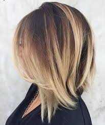 Lob Shagy Hair Cutt Front Layers Extra Length Blond Color Long Bob Hairstyles Short Hair Balayage Hair Styles