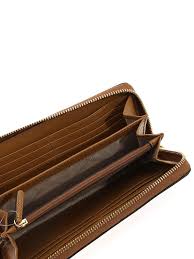 Free delivery and returns on ebay plus items for plus members. Michael Kors Camel Colored Leather Wallet With Logo In Natural Lyst