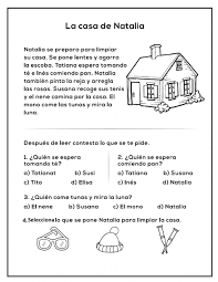 Material interactivo de sílabas para preescolar y primaria. Ejercicio Interactivo De Comprension Lectora Para Kinder Grado 1