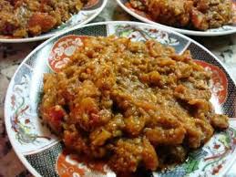 Moroccan Zaalouk A Wonderfully Zesty Eggplant And Tomato Dip Recipe Moroccan Cooking Moroccan Food Eggplant Recipes