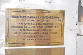 Lieutenant P B S Gybbon-Monypenny