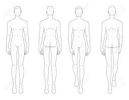 Fashion Template Of Standing And Walking Men 9 Head Size For Royalty Free Cliparts Vectors And Stock Illustration Image 141606574 Head drawing type analisys by reiq on deviantart. fashion template of standing and walking men 9 head size for