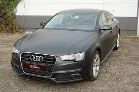 Get creative and choose your finish, interior and equipment to suit your personal style. Folien Manufaktur Audi A5 Diamond Black Matt