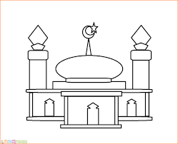 Warna hitam abu abu atau kelabu dan warna putih lebih banyak kemungkinannya bisa diperoleh. Gambar Masjid Kartun Gambar Islami