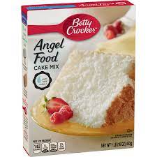 And bonus, it is naturally there is no baking powder or baking soda in this cake. Betty Crocker Angel Food Cake Mix Bettycrocker Com