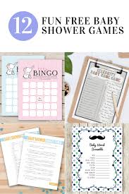 It opens in a new tab for easy printing. 12 Free Fun Baby Shower Games 24 7 Moms