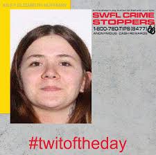 Update: Warrant Inactive Our #Twitoftheday is Kiley Huffman, wanted in Lee  County for one count of grand theft of a motor vehicle. If you know where  she is, please give Crime Stoppers