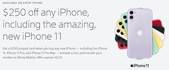 Save 250 On The Iphone 11 And Iphone 11 Pro When You Switch To Xfinity Mobile Phonearena