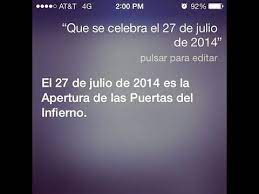 Jun 25, 2021 · el 27 de junio se celebra en madrid la carrera solidaria por la defensa de la vida. Siri Que Se Celebra El 27 De Julio Del 2014 Youtube