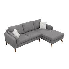 Maybe you would like to learn more about one of these? Founders Gray Mid Century Fabric Right Hand Facing Sectional Sofa Chaise 87805
