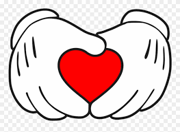 Today, we're learning how to draw two different hands coming together to make a heart. Mickey Mouse Love Heart Www Imgkid Com The Image Kid Mickey Hands With Heart Clipart 738096 Pinclipart
