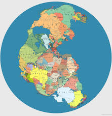 We need a world map to act as a reference point to all that what is happening in various parts of the world. Incredible Map Of Pangea With Modern Day Borders