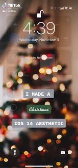 Image discovered by maryam ali. Christmas Ios 14 Home Screen Aesthetic Ideas Popsugar Tech