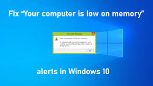 The windows 10 21h2 feature update is being rolled out to insiders as an enablement package for windows 10 2004, windows 10 20h2, and windows 10 21h1 the command will now install the enablement package on your computer, and when finished, prompt you to restart your computer. Remove Your Computer Is Low On Memory Message In Windows 10 8 7 Myspybot