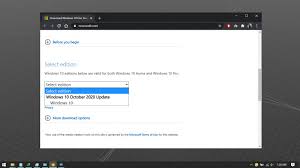Cara Download Iso Windows 10 October 2020 Update Tanpa Media Creation Tool Winpoin