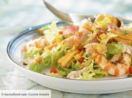 Recette Salade Oceane Ingredients 4 Personnes 1 Salade Frisee 16 Moules Cuites 12 Crevettes Rose En 2020 Recette De Salade Composee Salade Oceane Recette Salade