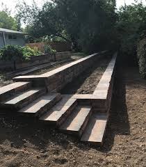 A cinder block retaining wall costs $60 to $210 per linear foot for walls 3' to 6' high, or $20 to $35 per square foot, including gravel backfill and a poured concrete or gravel foundation. Retaining Wall Pavers Paver Wall Modern Retaining Wall Denver