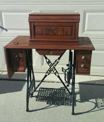 Antique Vintage 1881 White S M Co Treadle Sewing Machine Coffin Treadle Sewing Machines Sewing Machine Antiques