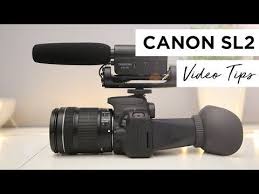 Canon Sl2 200d Tutorial Best Settings For High Quality Video Youtube Best Settings Tutorial Best Camera