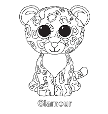Now you can color your favorite boo. Beanie Boos Coloring Pages Coloring Home