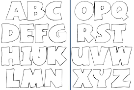 Estos moldes de letras grandes son ideales para imprimir y colorear, realizar actividades con los niños o para decorar el salón de clases. Moldes De Letras Del Abecedario Grandes Para Imprimir Imagui Lettering Alphabet Letter Stencils Printables Doodle Lettering