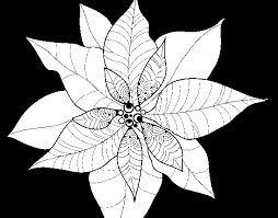The spruce / wenjia tang take a break and have some fun with this collection of free, printable co. Poinsettia Flower Coloring Page Coloringcrew Com