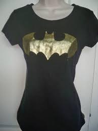 Black And Gold T Shirt Women S Batman Batgirl Tee T Shirt Black With Gold Bat Logo Dc Comics Women S Small Medium Dc Comics Women Cool Tees Black Shirt