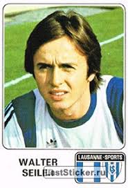 Walter Seiler — Наклейка 80 — Panini Чемпионат Швейцарии 1978-1979