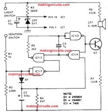 Maybe you would like to learn more about one of these? Headlight Reminder Warning Circuit