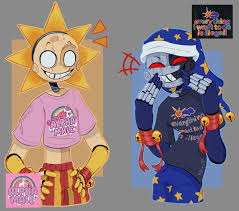 Silly ass jesters Tried a new thing with coloring lineart, cant decide if  I like it or not. Maybe Ill decide if I make a full... – @hexcii on Tumblr