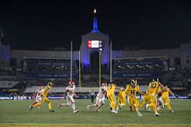 Has rescheduled sunday's highly anticipated game between the new england patriots and the kansas city chiefs to monday night after cam newton. Los Angeles Rams 54 Kansas City Chiefs 51 Game Recap For All Time Turf Show Times