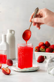 how to make glaze strawberry