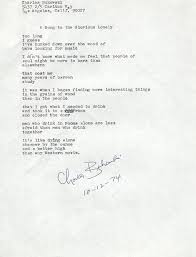 The World S Premiere Charles Bukowski Website And Forum The Only Place Where You Can See Over 1 400 Poem And Charles Bukowski Poems Bukowski Charles Bukowski