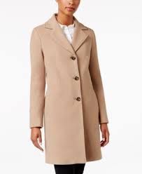 Spring womens cashmere wool coat jacket stand collar long trench overcoat parka. Pin On Calvin Klein