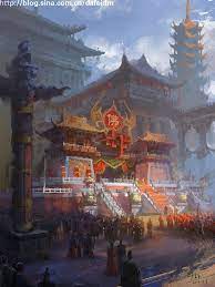 Kartinki Po Zaprosu Asian Fantasy Environment Pejzazhi Fentezi Kitajskaya Arhitektura