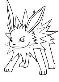 Dessin à imprimer mandala pokemon. Coloriage Voltali Pokemon Go A Imprimer