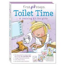 first steps toilet time for girls book