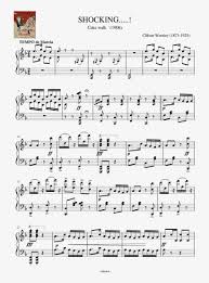 On this section of the website, you can download a lot of free easy piano sheet music in pdf of popular songs, such as those of chopin. Shocking Cake Walk From Clifton Worsley Sheet Music 7 8 Piano Music Transparent Png 850x1100 Free Download On Nicepng
