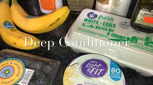 I have many of blogs on deep conditioners but i realized since my hair is low porosity i do not have a diy deep conditioner for low porosity. Diy Low Protein Deep Conditioner For Low Porosity Hair Youtube Video Low Porosity Hair Products Protein Deep Conditioner Natural Hair Deep Conditioner Diy