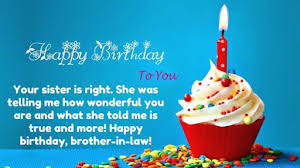 Messages Heart Touching Birthday Wishes For Sister In Law Happy Birthday To My Brother In Law Happy Birthday Brother 40th Birthday Wishes 30th Birthday Wishes