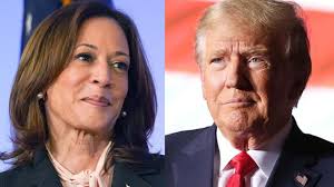 Harris and Trump focus