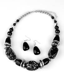 Black And Silver Ring Paparazzi In Good Glazes Black Blockbuster Necklace Paparazzi Ebay Black Necklace Custom Jewelry Necklaces Necklace For Girlfriend